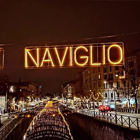 Navigli Metro4-tram2-naviglio Grande Apartment *